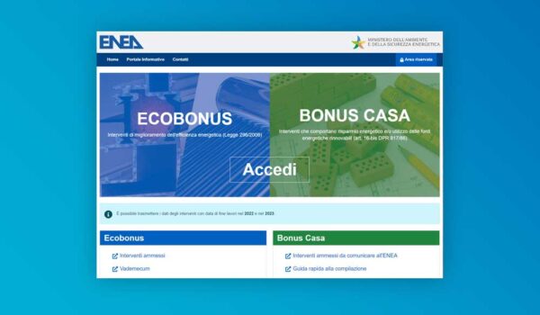 Nuovo portale Enea
